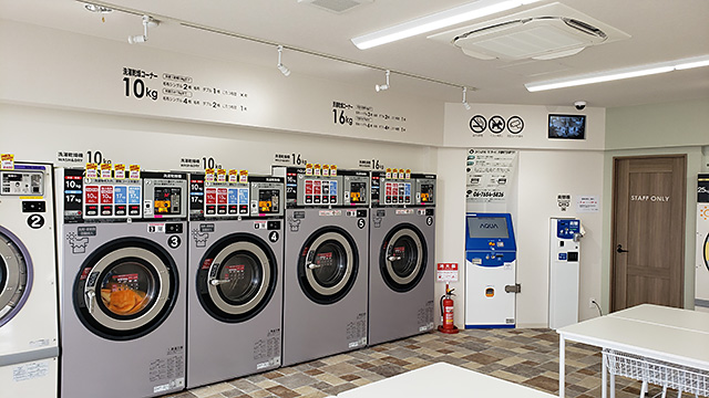 萱振店 洗濯機コーナー
