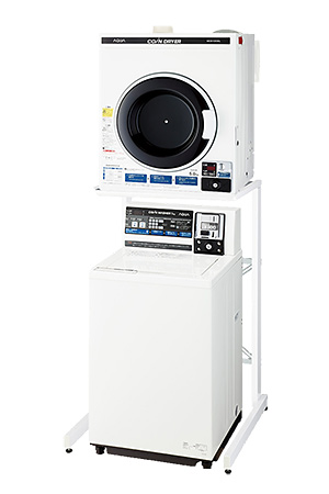 コイン式洗濯機とコイン式乾燥機の組み合わせ